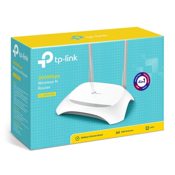 TP-Link TL-WR840N V6.2 300Mbps Wireless N Router - Image 2