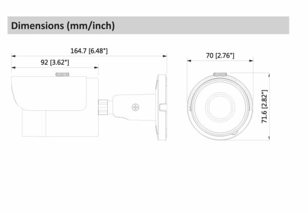 Dahua DH-IPC-HFW1230S (CCTV IP Camera) - Image 3