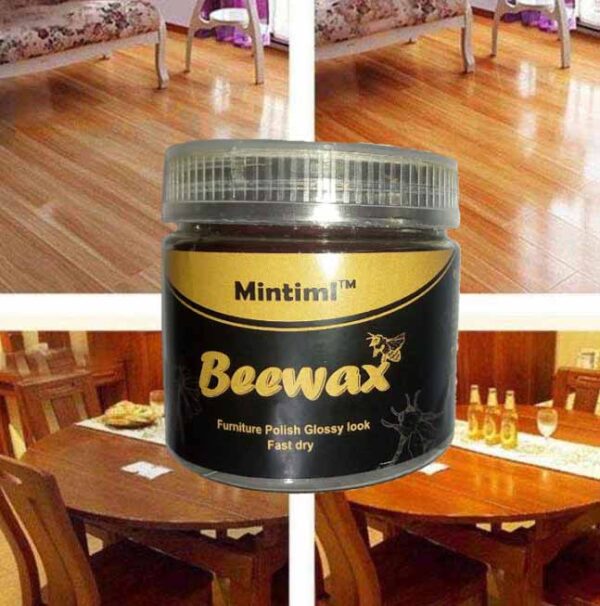 Wood Seasoning Beewax - Traditional Beeswax Polish for Wood & Furniture - Image 3