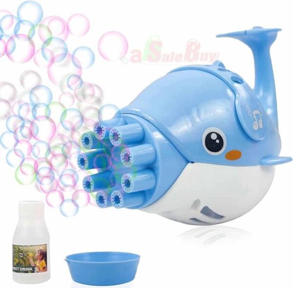 Automatic Cute Dolphin Bubble gun Machine For Kids