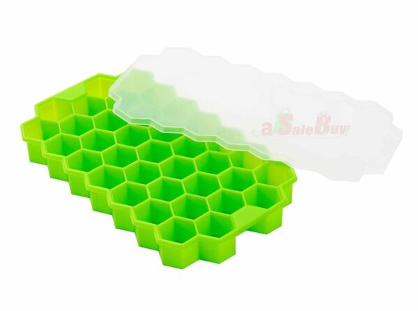 Silicone Ice Cube Tray 37 Cavity Ice-making Box - Image 4