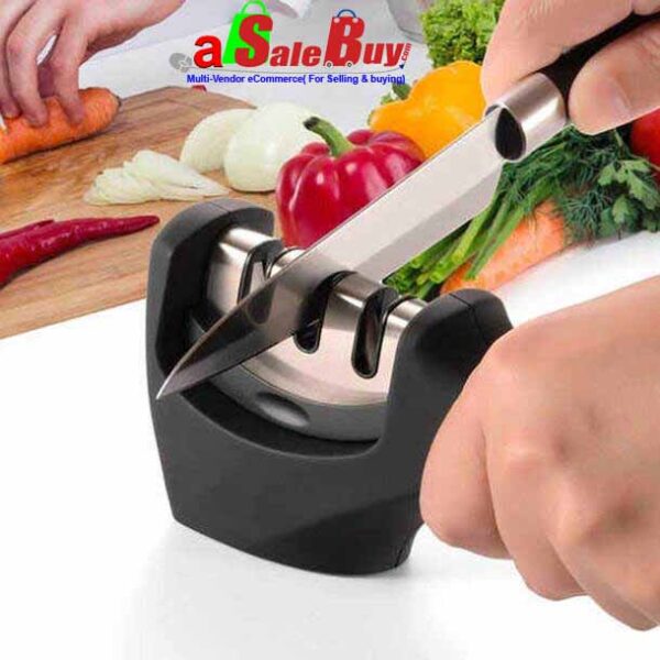 3-Stage Manual Knife Sharpener