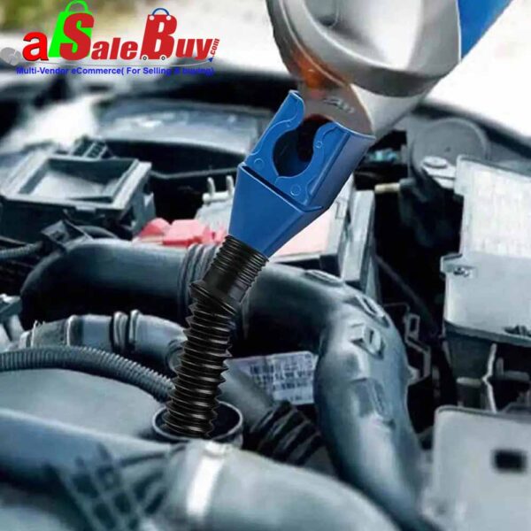 1pcs Car Motorcycle Refueling Gasoline Engine Oil Funnel Filter Transfer Tool Oil Change Oil Funnel Auto Accesorios - Image 2