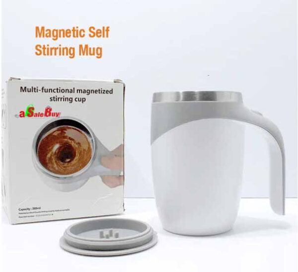 Automatic Magnetic Stirring Coffee Mug Electric High Speed Mixing Cup for Coffee, Milk, Cocoa and Other Beverages