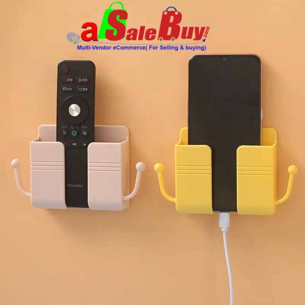 Mobile Phone Wall Holder for Hook Hanging Stand Bracket Hooks Charging Dock Universal Cellphone Charge - Image 2